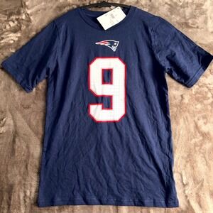 New England Patriots Shirt Boys L(14/16) Blue Matthew Judon #9 Nike Football NFL
